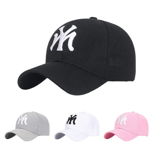 Fashion Baseball Caps Snapback Hats Adjustable Outdoor Sports Caps Hip Hop Hats Trendy Solid Colors for Men